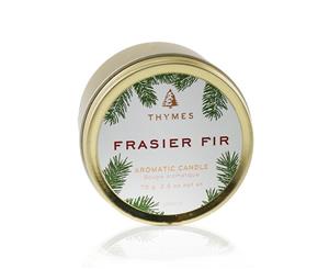 Thymes Aromatic Candle (Travel Tin) Frasier Fir 70g/2.5oz