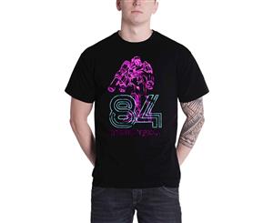 Transformers T Shirt Megatron Neon 84 Official Mens - Black