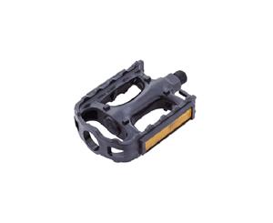 VP Components Bike/Cycling Pedals - MTB 1/2" - Toe Clip Attachable - Black