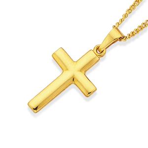 9ct Gold Cross Pendant