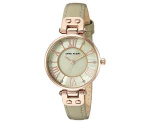 Anne Klein Leather Ladies Watch AK-2718RGSA