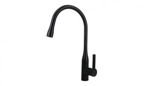 Arcisan 1250 Swivel Matte Black Kitchen Mixer