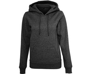 Build Your Brand Womens/Ladies Heavy Pullover Hoodie (Black) - RW5673