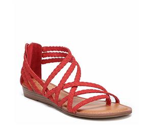 Carlos by Carlos Santana Womens Amara2 Fabric Open Toe Casual Strappy Sandals