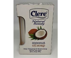 Clere Natural Beauty Coconut Oil Soap 150g