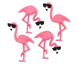 Dress It Up Embellishments - Think Pink Flamingos