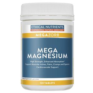 Ethical Nutrients MEGAZORB Mega Magnesium 120 Tablets