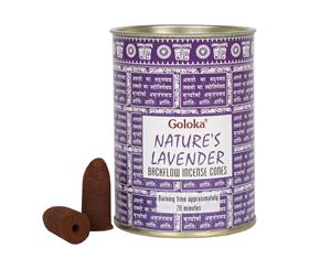 Goloka Lavender Incense Backflow Cones