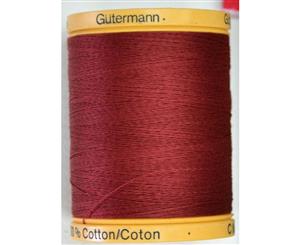 Gutermann Natural Cotton Thread 800m (876yds) #2433 Raspberry