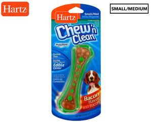 Hartz Small/Medium Chew 'n Clean Dental Duo Bone Dog Toy