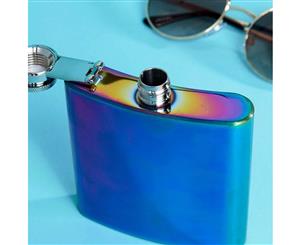 Iridescent Hip Flask