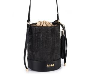 Kate Hill Remi Mini Bucket Bag - Black