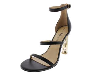 Katy Perry Womens The Vilan Leather Strappy Heel Sandals