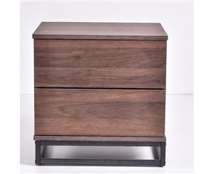 Margo Bedside Table (Columbia walnut)