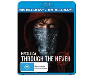 Metallica Through the Never 3D Edition with 2D Edition Blu-ray Region B