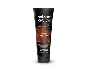 OSMO Colour Revive Warm Chestnut 225ml Restore Colour Vibrancy Radiance