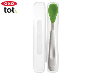 OXO Tot On The Go Baby Feeding Spoon - Teal