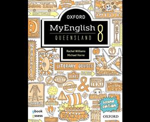 Oxford MyEnglish 8 QLD Student book + obook assess