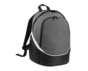 Quadra Pro Team Backpack / Rucksack Bag (17 Litres) (Graphite/Black/White) - BC2714