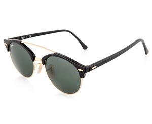 Ray-Ban Clubround 4346 Sunglasses - Black/Green