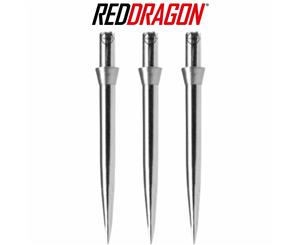 Red Dragon - Silver Trident Dart Points - 32mm - Silver