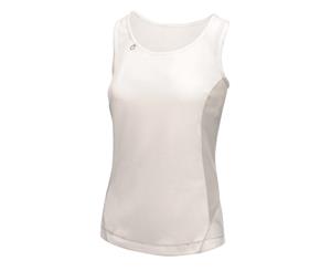 Regatta Activewear Womens/Ladies Rio Lightweight Sleeveless Vest (White/Light Steel) - RG2492