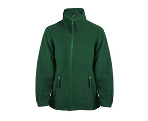 Sols Childrens/Kids North Zip-Up Fleece Jacket (Forest Green) - PC508