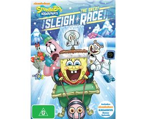 SpongeBob Squarepants The Great Sleigh Race DVD Region 4