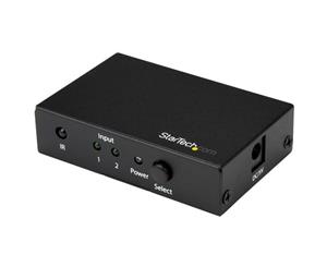 StarTech 2x1 HDMI Video Switch - 4K60 - HDMI Video Switcher - 4K 60Hz