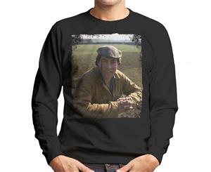 TV Times Jack Sugden As Played By Clive Hornby Emmerdale Men's Sweatshirt - Black