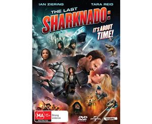 The Last Sharknado Its About Time DVD Region 4