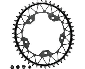 absoluteBLACK Oval 110BCD 44t 5B Chainring Black