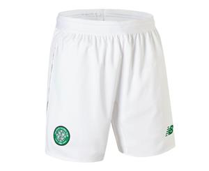 2018-2019 Celtic Home Shorts (White) - Kids