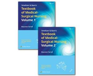 ANZ Package of Smelzer & Bare's Textbook of Medical-Surgical Nursing Print Book with PrepU 12 months Access