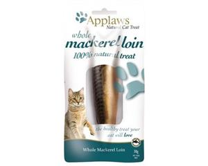 Applaws Cat Food Natural Treat Mackerel Loin 30g 18's (A5327)