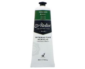 Atelier Interactive Acrylic Paint 80ml S1 - Terre Verte