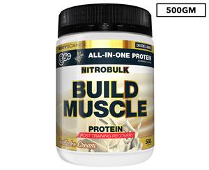 BSC Nitrobulk Muscle Protein - Vanilla Ice Cream 500g