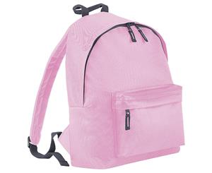 Bagbase Fashion Backpack / Rucksack (18 Litres) (Pack Of 2) (Classic Pink/Graphite) - BC4176