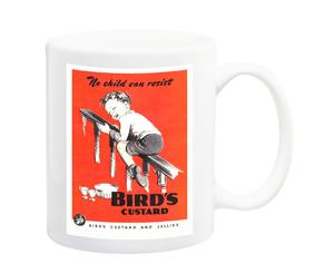 Birds Custard 1940 Advertisement Poster Mug - 11 Fluid Oz