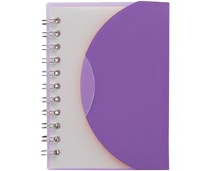 Bullet Post A7 Notebook (Blue/Transparent) - PF503