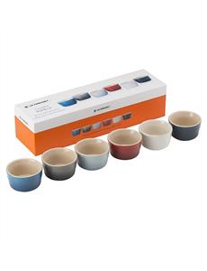 Coastal Mini Ramekins Set Of 6