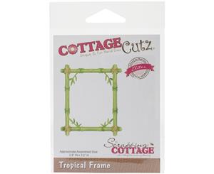 CottageCutz Elites Die -Tropical Frame 2.8&quotX3.2"