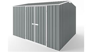 EasyShed D3830 Tall Gable Roof Garden Shed - Armour Grey