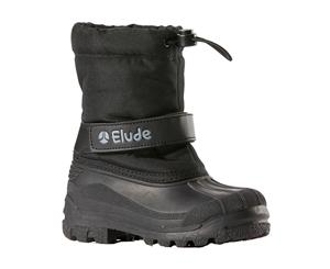 Elude Girl's Snow Kids Snow Play Boots - Black