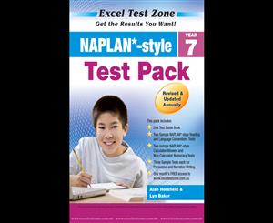 Excel Test Zone NAPLAN*-style Test Pack Year 7