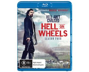 Hell On Wheels The Complete Fourth Season 4 Box Set Blu-ray Region B