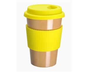 Husk BreakTime Re-Useable Beaker - Yellow