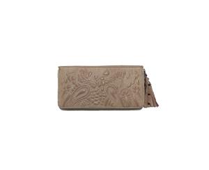 KAJA Clothing TAYLOR - Leather Clutch - Light Pink 100% Leather