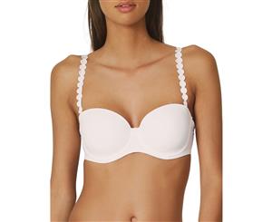 Marie Jo 0120828 L'Aventure Tom Padded Underwired Strapless Bra - White