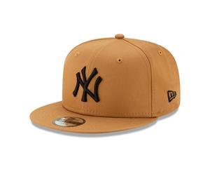 New Era 9Fifty Snapback KIDS Cap - New York Yankees wheat - Brown